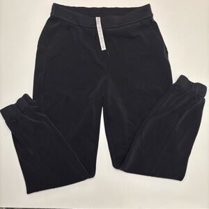 Lululemon Softstreme High-Rise Jogger Pants, Black, Size 8 regular length